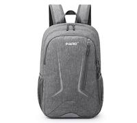 G4Free Zaino da viaggio leggero da 16 l, con tecnologia RFID, piccolo, impermeabile, multiuso, per attività all'aperto, per uomini e donne, Grigio chiaro, Zaino daypack