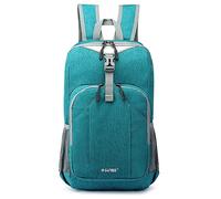 G4Free Zaino piccolo da 10 l, per escursionismo, viaggi, passeggiate, ciclismo, Blu - Blu pavone, 10, lang, Zaino daypack