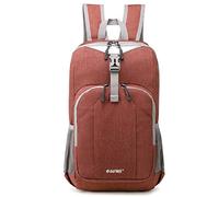 G4Free Zaino piccolo da 10 l, per escursionismo, viaggi, passeggiate, ciclismo, Rosso mattone, 10 Long, Zaino daypack
