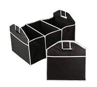 G4GADGET 2 in 1 resistente organizer pieghevole per bagagliaio auto, pieghevole, per la spesa