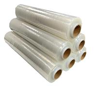 G4GADGET 2 rotoli di pellicola per pallet resistente, 400 mm x 150 m, pellicola elastica resistente per imballaggio, trasloco e stoccaggio, resistente agli strappi, impermeabile e antipolvere