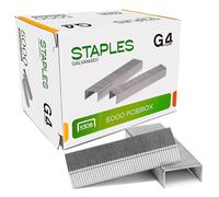 G4GADGET 5000 x 53/8 Heavy Duty Staples - Graffette 53/8 mm per graffette e cucitrici pesanti, forniture per ufficio e tappezzeria