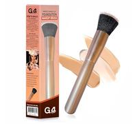 G4GADGET Pennello per fondotinta liquido, pennello piatto di alta qualità per miscelare liquidi, crema, cipria, applicazione impeccabile del trucco, senza spargimento, setole sintetiche