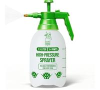 G4GADGET Spruzzatore a pressione da 1,5 l con ugello regolabile in ottone, spruzzatore da giardino per acqua, erbacce, fertilizzanti e pulizia, pompa resistente per impianti
