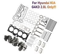 G4KD 2.0L Engine Overhaul Rebuild Kit Crankshaft Connecting Rods PER Hyundai Y1