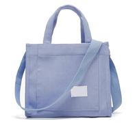 G4ZS5Z0G1 Borsa tote da donna, piccola borsa a tracolla, alla moda, borsa a tracolla, mini borsa da lavoro e da viaggio, Azzurro, Medium