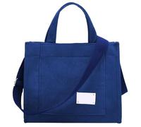 G4ZS5Z0G1 Borsa tote da donna, piccola borsa a tracolla, alla moda, borsa a tracolla, mini borsa da lavoro e da viaggio, Blu, Medium