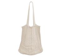 G4ZS5Z0G1 Crochet Tote Bag Donna: Borsa a Maglia per Vacanze Estive Viaggi Beachy Beige, C09-beige Waffle, Taglia unica