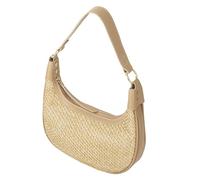 G4ZS5Z0G1 Mini piccola borsa a tracolla in paglia intrecciata in paglia per vacanze estive borsa da spiaggia borsa a tracolla da donna