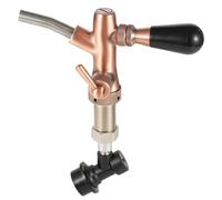 G5/8 rubinetto regolabile per birra con regolatore di flusso, erogatore di birra a botte in acciaio inox, perfetto per uso domestico, ristorante e bar