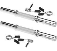 G5 HT SPORT Barre Manubrio - Manubri Con Chiusure Incluse | Coppia o Songoli | Lunghezza 35 o 38 Cm | Ø Diametro Foro 25mm (Manubrio Doppio chiusura a molla (35 cm))