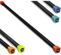 G5 HT SPORT Body Bar Professionale Barra Con Peso da 2 a 6 Kg Bilanciere Per Allenamento Aerobico, Yoga, Pilates | Home Gym e Palestra (2 KG (rosso))