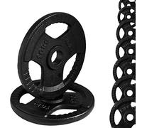 G5 HT SPORT Dischi Ghisa Olimpionici Foro Ø50 mm | Da 1,25 a 25 Kg | Per Palestra, Home Gym, Per Manubri e Bilancieri | Attrezzi Pesistica e Sollevamento Pesi (1 x 5 kg)