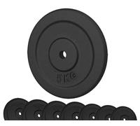 G5 HT SPORT Dischi in Ghisa per Palestra【Ø Foro 25 mm】 Venduti Singolarmente o in Coppia [da 0.5 a 20 kg] Compatibili con Bilancieri e Manubri | Resistenza e Durabilità per Home Gym (1 x 5 kg)