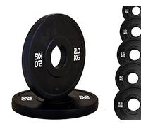 G5 HT SPORT Disco Bumper Micro Carico Total Black Foro Ø50 mm per Palestra E Home Gym da 0.5 A 2.5 kg (2 x 1 kg)