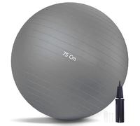 G5 HT SPORT Palla Fitness Gym Balls Premium Multifunzione Palla Pilates Anti-Scoppio [55/65/75/75 CM] Inclusa Pompa, Pilates, Esercizi, Ginnastica e Yoga (Ø 75 cm (Per Altezza Tra 179-188 Cm))
