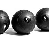G5 HT SPORT Palla Medica Slam Ball | Nero antirimbalzo | Ø 23/28 cm. | Palestra e Home Gym