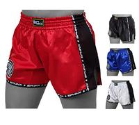 G5 HT SPORT Pantaloncini Slim Fit Kickboxing Sphinx (Bianco, XL)