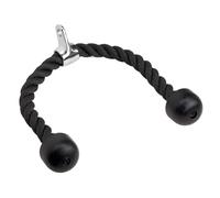 G5 HT SPORT Set Completo di Accessori per Cavi e LAT Machine - Maniglie Pulley, Corde Tricipiti, Maniglie Singole e Doppie, Barre per Potenziamento Muscolare (Corda TRICIPITI per Cavo)