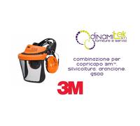 G500V5CH510-OR COMBINAZIONE PER COPRICAPO SILVICOLTURA ARANCIONE PELTOR 3M