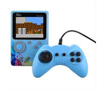 G5S Console per videogiochi da 2,4 pollici Mini TV portatile Lettore di giochi portatile 500 giochi integrati Uscita AV Supporto 2 giocatori B
