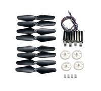 G6 Q6 S6 PRO 716 dimensioni o 816 dimensioni motori ingranaggi braccio elica pale protezione for Q6 Mini rc drone quadricottero pezzi di ricambio(716 Motor kit-01)