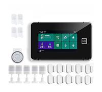 G60B di allarme sicurezza Tuya Wifi GSM Smart Home Antift Alarm Tempement Umidità Visualizza Controllo app Installazione rapida(I)