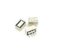 G6K-2P Signal Relay 5VDC 12VDC 24VDC 2A Load DPDT 8-Pin Miniature PCB Mount Type for Electronic Control and Communication Equipment(G6K-2P-12V)