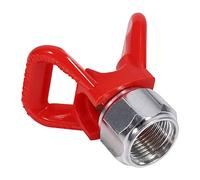 G7/8 * 14 Protezione Sedile Ugello Spruzzatore Airless Metallo Plastica, per Ugello Punta Vernice Spray Airless e Protezione per Spruzzatore Rosso