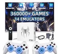 G7 Console di gioco retrò console retro game 36000+ Giochi 14 Emulatori,Retro Game Stick 8K/4K Ultra HD,Retro Console Android 14+3D GAME Sistema,WiFi 2,4G+5,8G & BT5.0 TV Box con controller wireless