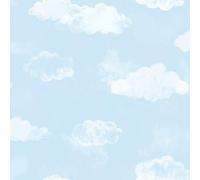 G78359 - Tiny Tots 2 Cloud Sky Blue Galerie Carta Da Parati
