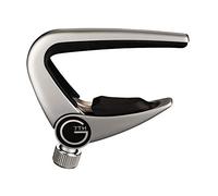 G7th Newport Capotasto Cromato per Chitarra a 6 Corde - Design leggero a leva ribaltabile, Controllo della Tensione regolabile - Capotasto elegante e affidabile per chitarre acustiche ed elettriche