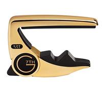 G7th Performance 3 Capotasto Placcato Oro per Chitarra - Controllo della Tensione Rivoluzionario, Tecnologia a Raggio Adattivo (ART) - Capotasto Pluripremiato per Chitarre Acustiche ed Elettriche