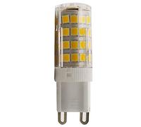 G9 - Lampadina LED da 5 W, 51 x 2835SMD, 450 lm, 220 V, non dimmerabile, equivalente a lampadina alogena da 40 W con fascio grandangolare (luce bianca calda, 1 pezzo)