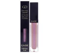 GA-DE Crystal Lights Lip Gloss, 805 - Arricchito con luce riflettente Crystal Pearls - Smooth Silky, Rich Color - Moisturizes and Adds Shine - 0,2 oz