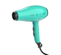 GA.MA Italy Professional, Asciugacapelli Classic Ion Verde Acqua, 2200W, Motore AC, Tecnologia Ion Plus Anti-Frizz, 6 Combinazioni di Asciugatura, Filtro Amovibile, 2 Bocchette e Diffusore Inclusi