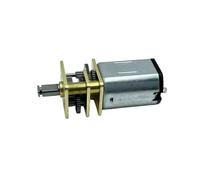 GA12-N20 12mm Full Metal Gearbox Gear electronic starter DC 3V-6V 34RPM-68RPM Slow Speed Large Torque Gear Ratio 1:298 DIY Robot Lock