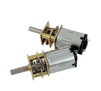 GA12-N20 DC 3V 6V 12V electronic starter Full Metal Gearbox Gear Reducer electronic starter 30RPM 50RPM 60RPM 150RPM 200RPM 300RPM 600RPM 1000RPM NWPNLXEA(150rpm,6V)
