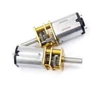 GA12-N20 Micro Metal Gear Motore DC 3V 6V 12V 30-1000RPM, per Mini Electric Reduction Motor with Full Metal Gearbox for Smart Car Robot DIY Projects (30RPM, 12V)