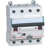 Interruttore magnetotermico differenziale Bticino 4P 16A 30mA tipo AC 4,5kA 4 moduli GA8843AC16