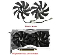 GA92A2H DC12V graphics fan for ZOTAC GAMING GeForce RTX 2060 AMP Graphics card #