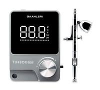 Gaahleri Aerografo, Turbox mini con GHAD-39, aerografo a doppia azione e compressore d'aria con controllo dell'aria a 18 livelli, ultra silenzioso e commutazione a doppia modalità, multiscenario