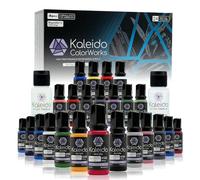 Gaahleri Kaleido Mecha - Set di 24 colori per aerografo acrilico a base d'acqua, per modelli in scala, Gundam, Gunpla, Mecha, auto e miniature, pre-diluito, lucido, ad asciugatura rapida, con diluente