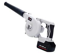 GAAHRQQQ Comodo soffiatore per foglie da giardino 2 in 1, aspirapolvere e trituratore senza fili, sacchetto di raccolta da 1 l (colore: 2 × batteria, dimensioni: 2,0 Ah) TDF (2 × batteria 4,0 Ah)