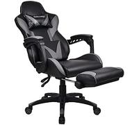 GAAHRQQQ Sedia da ufficio Sedia da ufficio per giochi per computer Sedia da ufficio in pelle Bracciolo regolabile Sedia da massaggio ai piedi Sedia ergonomica Zero Sedia