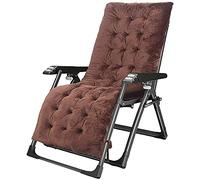 GAAHRQQQ Sedia pieghevole Zero, sedia adatta per campeggio, camera da letto, balcone, sedia reclinabile portatile universale per tutte le stagioni (B)