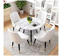 GAAHRQQQ Tavoli e sedie per bar, balcone, ufficio, biblioteca, casa, ristorante, ricevimento, multi-livello, 80 cm, tavolo rotondo (colore: blu) (bianco)