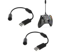Gaaines 2 cavi staccabili staccabili, anti-rottura, dongle di ricambio a sgancio rapido, per volante da corsa, cavo USB Breakaway Logitech G920 per Xbox One, Xbox 360, Xbox Series X/s (nero)