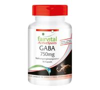 GABA 750 mg - 90 capsule - acido gamma-aminobutirrico, dosaggio elevato...