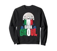 GABA Ghoul, Fantasma, Carne Italiana, Divertente, spettrale, Halloween Felpa